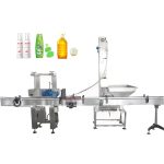 Automatic Linear Pressing Bottle Cap Capping Machine เครื่องปิดฝาขวดแบบกดเชิงเส้นอัตโนมัติ