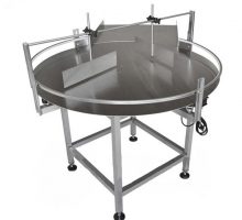 ขวด Unscrambler แบบไดนามิกหมุนโต๊ะทำงานอัตโนมัติ